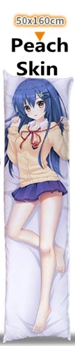 Аниме JK Neon Genesis Evangelion ЕВА АСУКА Langley Soryu Souryuu Dakimakura Чехол для подушки для тела сексуальный чехол для подушки - Цвет: 50x160cm Peach Skin