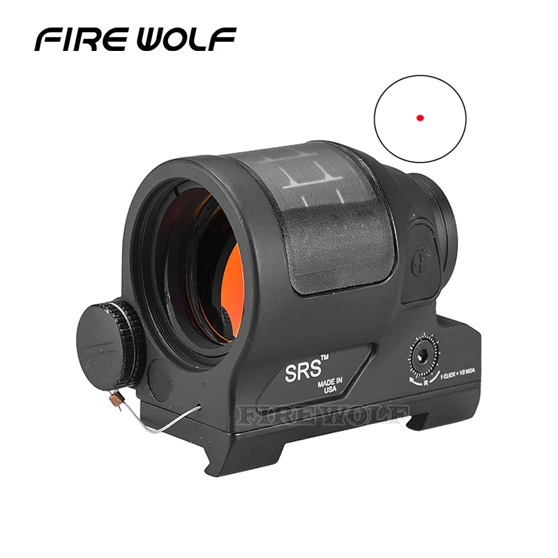

Srs Solar Power Red Dot Sight Military Weapon Sight Trijicon Red Dot Sealed Reflex Sight Hunting Scopes For Airsoft Rifle Caza