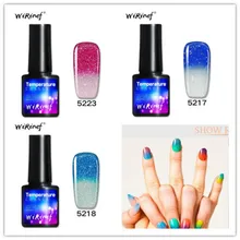 Градиентный цвет, красивый женский лак для ногтей Vernis, полуперманентный лак для маникюра, акриловый гель, полигелевый лак для ногтей HJ