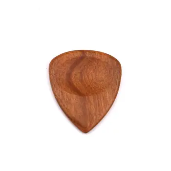 

Wooden Plectrums Picks Guitar Bass Hearted Shape Accessory