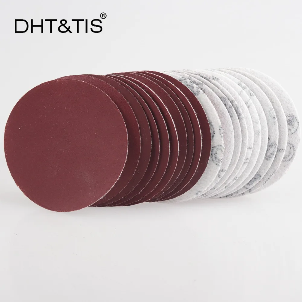 DHT &amp TIS 100 штук 2 &quot/50 мм крюк и петля абразивный шлифовальный диск стены древесины