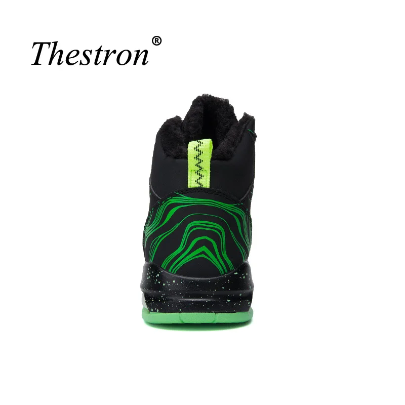 Couples Basketball Shoes Black High Top Sneakers for Men Winter with Fur Training Shoes Woman Cushioning Anti-slip Shoes Gym Couples Basketball Shoes Black High Top Sneakers for Men Winter with Fur Training Shoes Woman Cushioning Anti-slip Shoes Gym