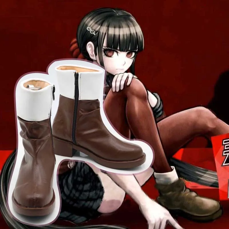 

New Danganronpa V3 Cosplay Shoes Harukawa Maki Anime Boots High Quality Custom-made