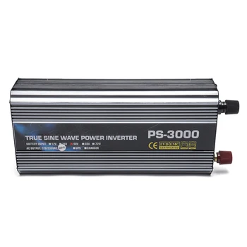 

Intelligent Solar Inverter DC to AC Pure Sine Wave Power Inverter 12V/24V/48V to 220V 6000W-peak For Home/Car/Industry Dual LCD