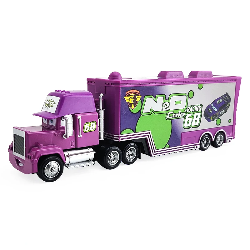 

Disney Pixar Cars Disney Pixar Car No.68 N2O Cola Truck Metal Diecast Toy Car 1:55 Loose Brand New In Stock & Free Shipping