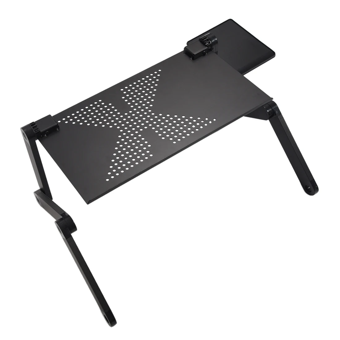 

Portable Foldable Adjustable Laptop Desk Computer Table Stand Tray For Sofa Bed Black JJ-FKDNZ20