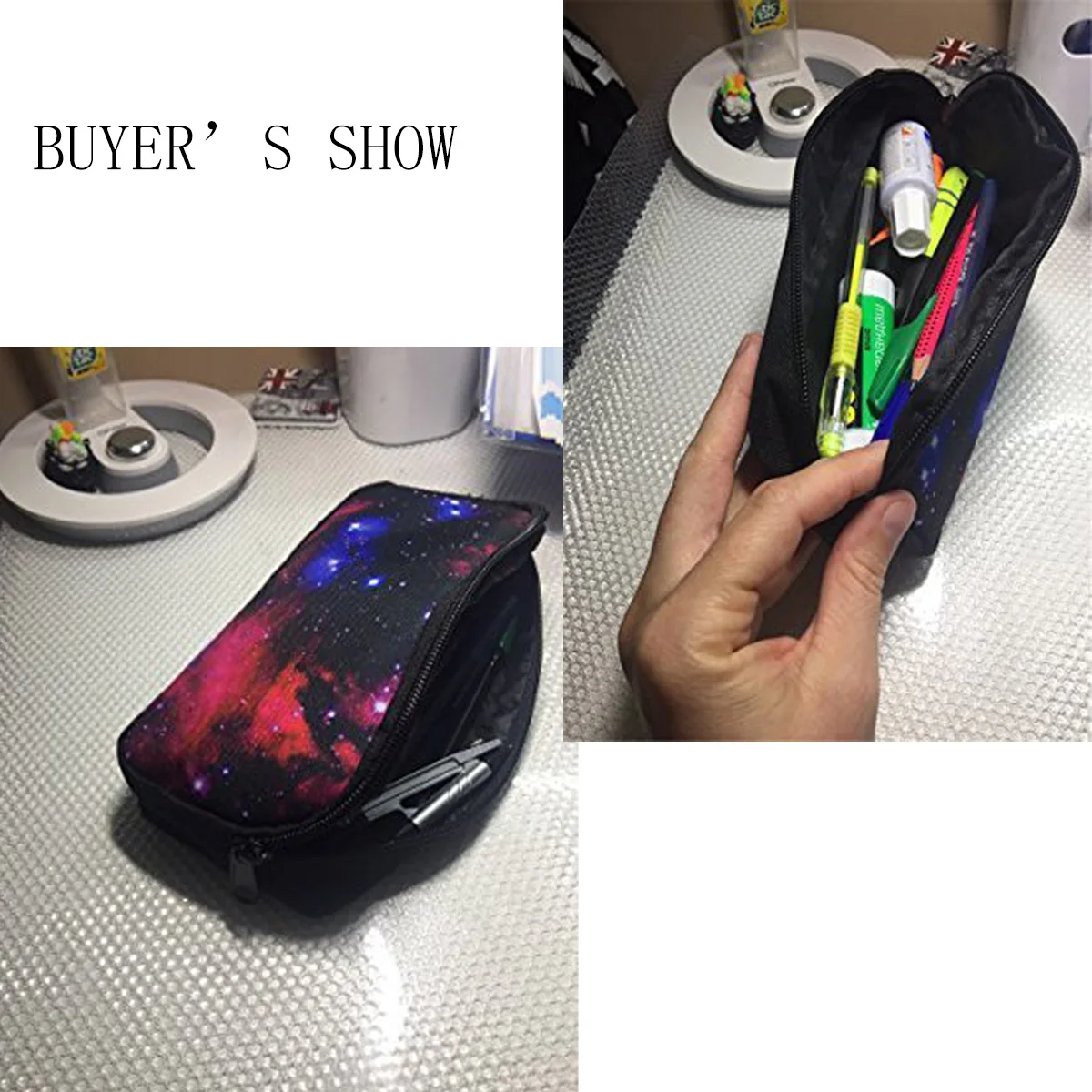 THIKIN The Powerpuff Girls Cartoon Pretty Women Makeup Bag Girls Cosmetic Cases Kids Lovely Pencil Case School Children Pen Bags