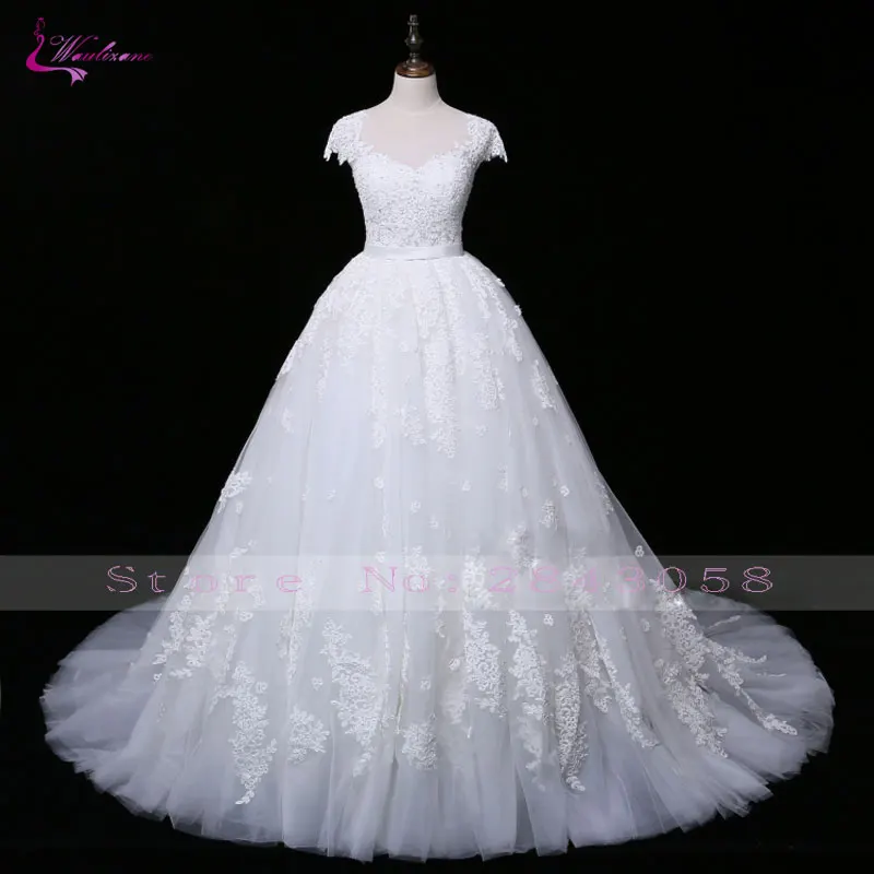 chiffon wedding dress