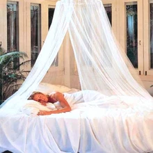 DREAMMA белая круглая сетка отпугиватель комаров Марля Принцесса Сетка Кровать Навес Открытый мыльный игровой тент спальня детская игрушка декор занавес