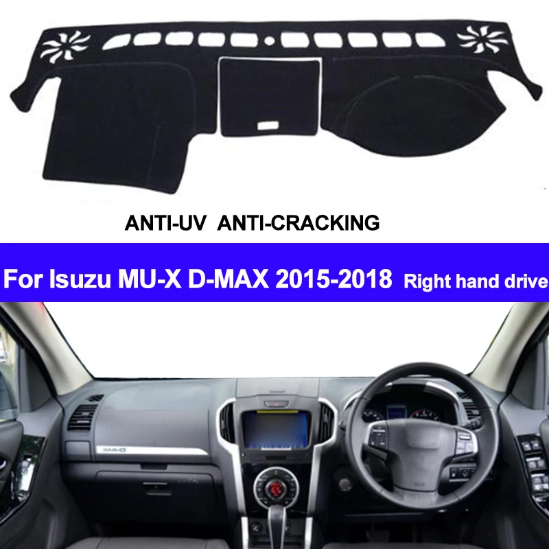 Car Dashboard Cover For Isuzu MU X D MAX 2012 2018 Sun