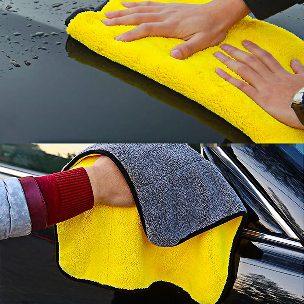 Super Absorbent Car Wash Microfiber Towel Car Cleaning Drying Cloth Large Hemming Car Care Cloth Detailing Towel (3)