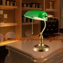 Медь металлические декоративные ретро небольшая настольная лампа исследования спальня ночники, из Медь, E27, переменного тока: 90-260 В