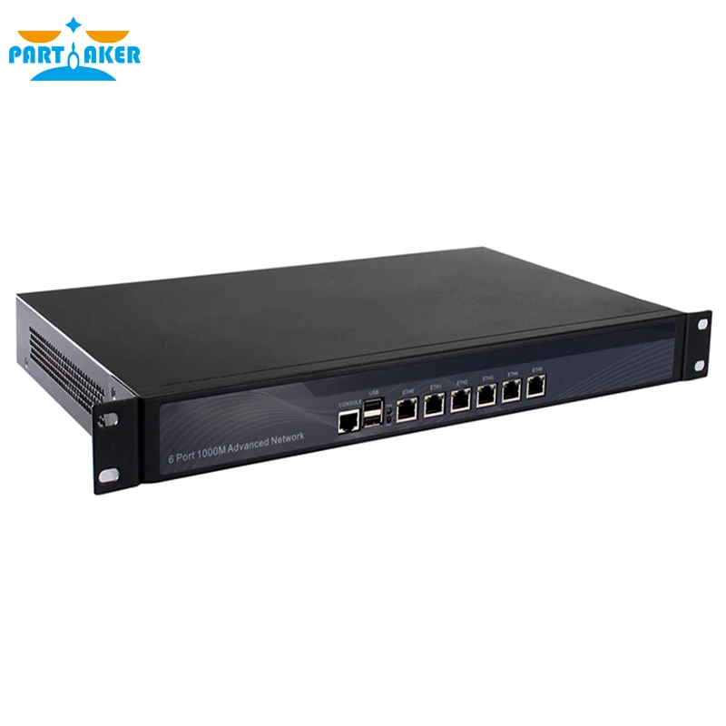 Partaker R6 3855U Интернет-маршрутизатор ROS 6 гигабитный маршрутизатор Mikrotik с монтажным 4G ram 128G SSD