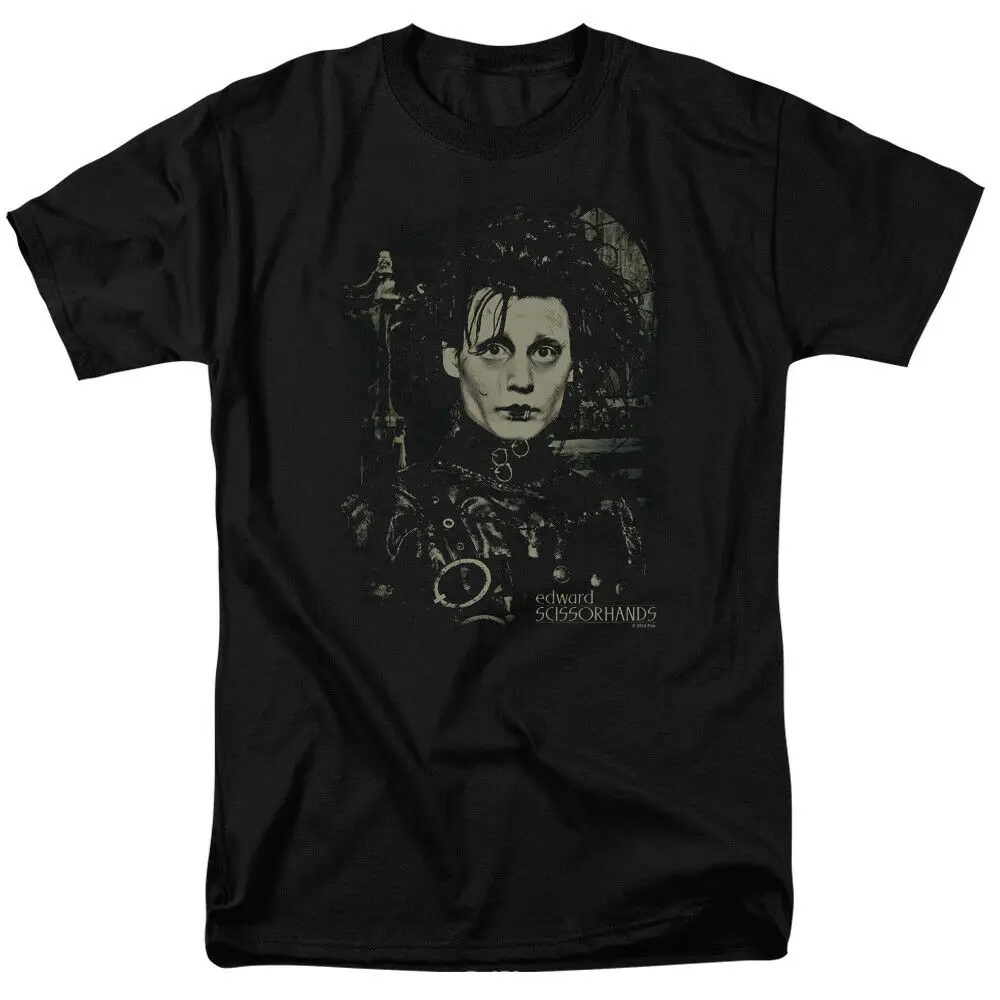 

Edward Scissorhands Movie Edward Licensed Adult T Shirt Cool Casual pride t shirt men Unisex Fashion tshirt free shipping