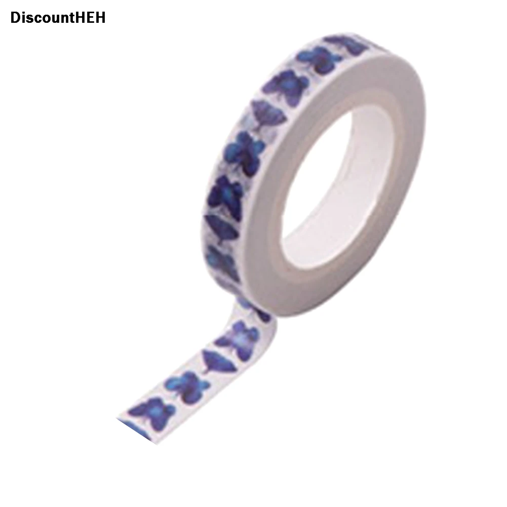

1pcs School Stationery Dividing Line Paper Washi Tape Tear Off Writeable Paper Tape Decorative Adhesive Tape Scrapbook Sticker