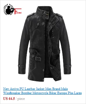 Medium And Long Fur Leather Coats Mens Jackets Models Thickened Warm Winter  New Arrival Designer Novelty Modern Urban