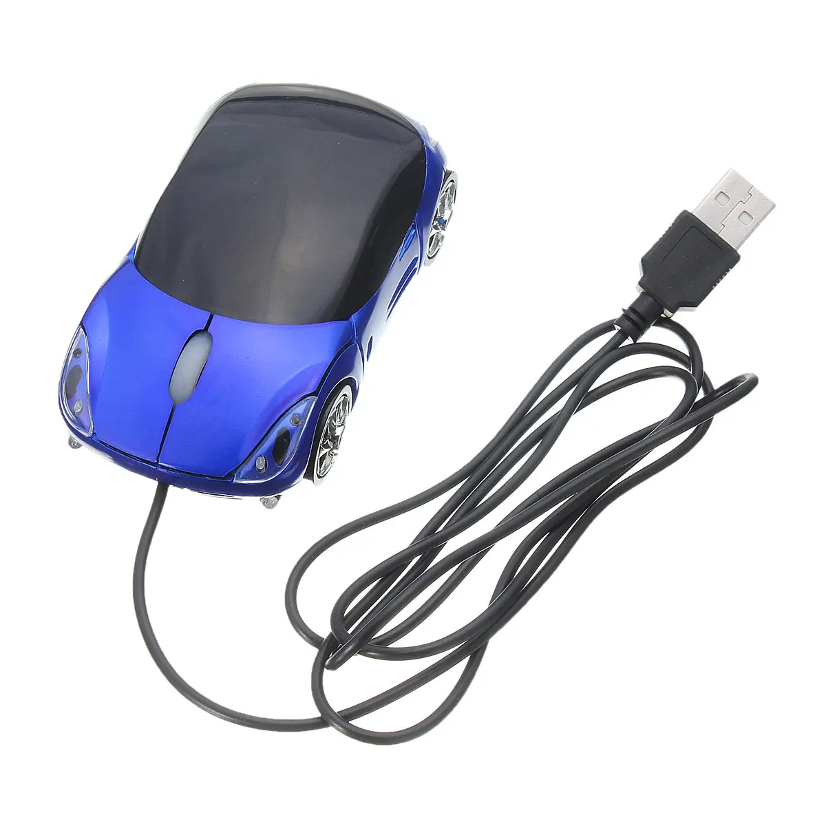 LEORY Автомобильная Проводная оптическая мышь 800 dpi USB 2,0 Компьютерная Профессиональная 3D гоночная мышь USB прокрутка Мыши для ПК ноутбука