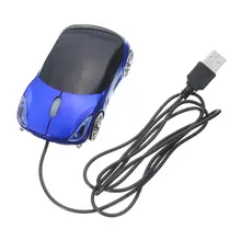 LEORY Автомобильная Проводная оптическая мышь 800 dpi USB 2,0 Компьютерная Профессиональная 3D гоночная мышь USB прокрутка Мыши для ПК ноутбука