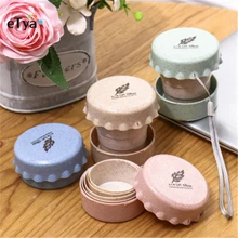 1 шт. Экологичная креативная портативная пластиковая телескопическая складная чашка для питья Пшеничная солома для путешествий и кемпинга