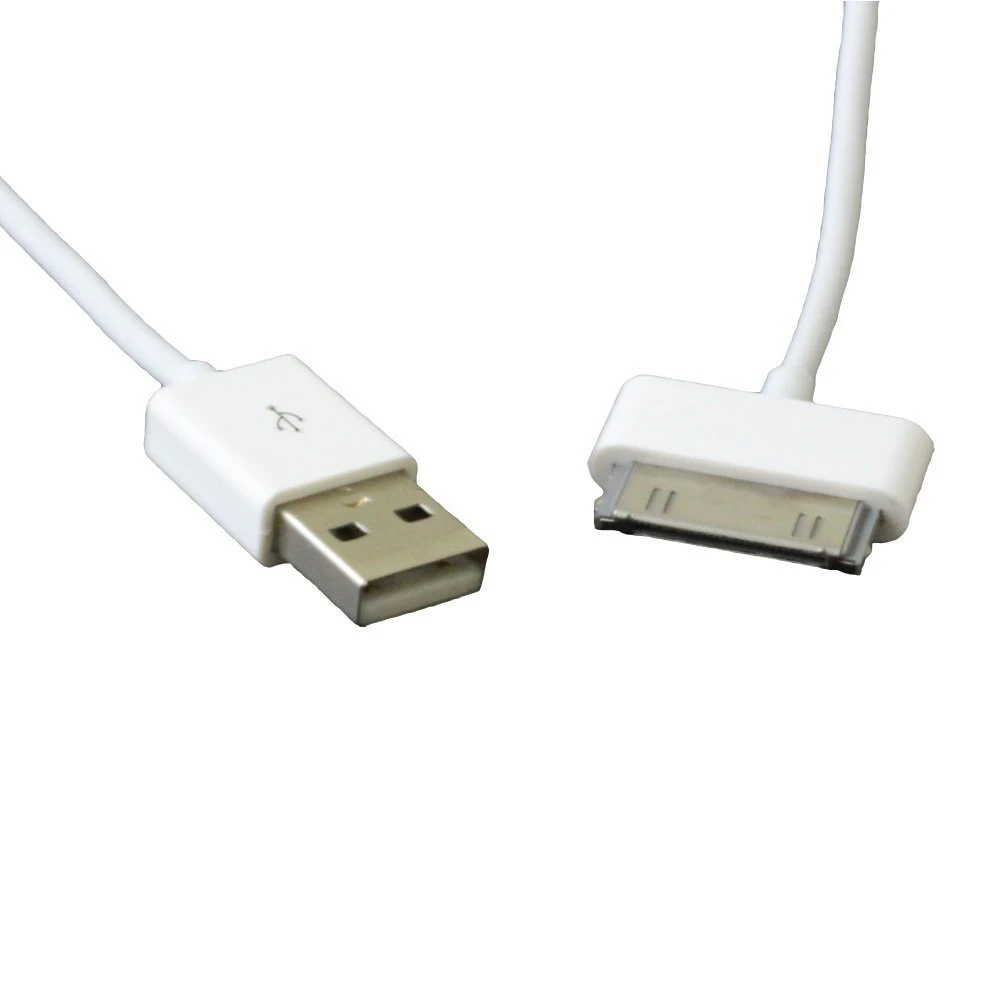 Зарядный кабель Ascromy Usb для iphone 4 4s ipod nano ipad 2 3 s 30 pin 1 м usb зарядки|Кабели передачи