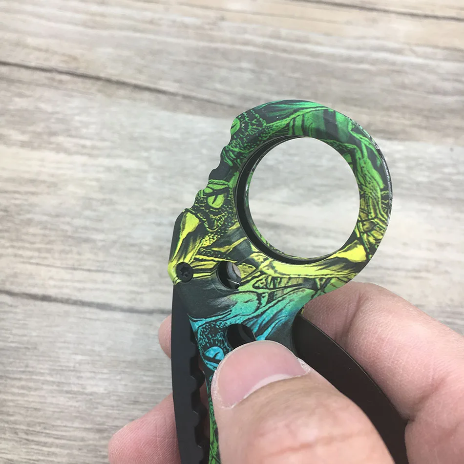 Походный нож Karambit, охотничьи ножи, походный инструмент, тактический нож для выживания, нож из нержавеющей стали, коготь скорпиона, 5 цветов