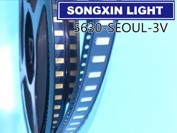 

500PCS FOR SEOUL 5630 SMD LED Backlight LED 5730 0.5W 3V PLCC-4 Cool white LCD Backlight for TV STWRK141E