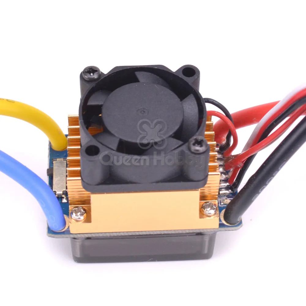 480A/320A водонепроницаемый матовый ESC контроллер скорости с 5 В/3A BEC для 1/10 RC