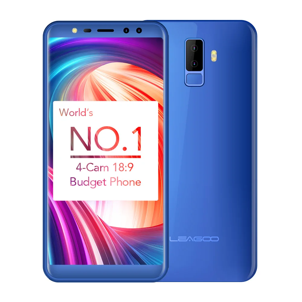 Leagoo M9 5 &quot18:9 полный Экран четыре камеры Android 7 0 MT6580A 4 ядра 2 Гб Оперативная память 16