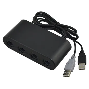 

50pcs 4 ports for GameCube Controller Adapter converter adapter for WiiU