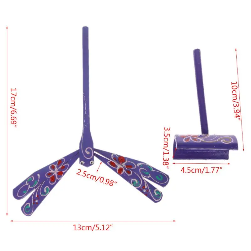 Новинка бамбуковая Стрекоза баланс птица баланс Орел стол для показа для куклы игрушка малыш украшение дома искусство ремесла