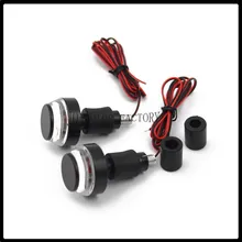 CNC Мотоцикл Янтарный светодиодный индикатор Ручки Бар торцевой заглушка для рукоятки указатель поворота для KTM EXC CRF YZF250 KLX rmz