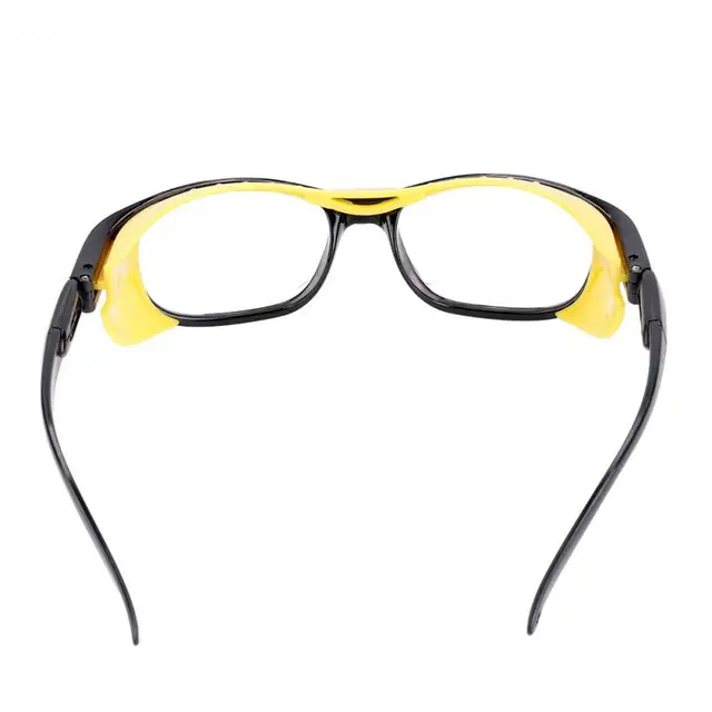 1PC  Resin Flat Safety Glasses Against Spatter Anti-sand Working Goggles Welding Protective Glasses Welding Helmet