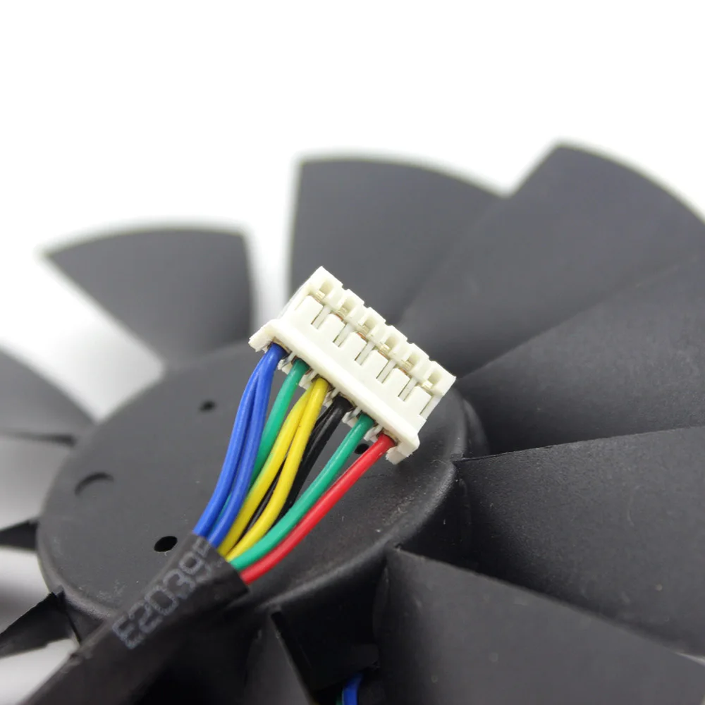 Новый 87 мм T129215SU T129215SM DC 12 В 0.50AMP 4Pin 4 провода Охлаждающий вентилятор для ASUS GTX980Ti R9