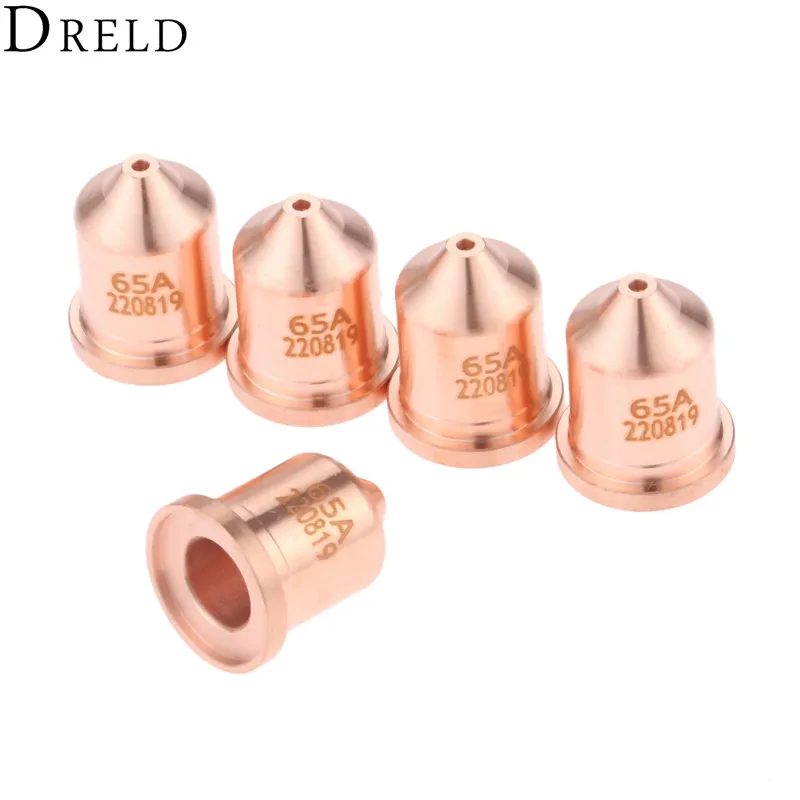 Насадка DRELD 220819 для плазменной горелки 65 85 105 125 5 шт. расходные материалы