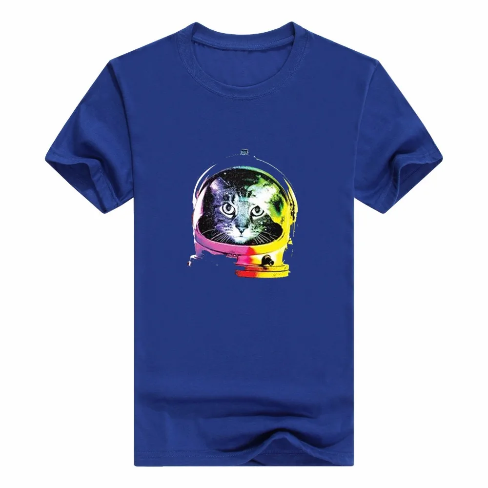 Space Cat с открытыми плечами Топы корректирующие карман Свитшот классный подарок