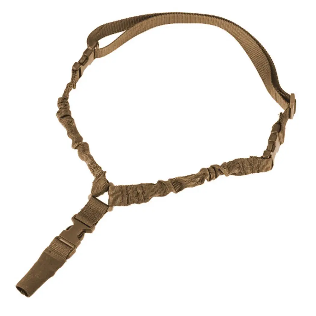 

New Arrival Adjustable Tactical Gun Rifle Sling Strap 1 One Single Point Strap Safety Belt Rope with Metal Hook