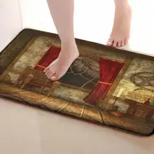 Комнатный стиль Коврики для улицы, смешной Противоскользящий коврик для ванной, дверные коврики, дверные коврики под входную дверь