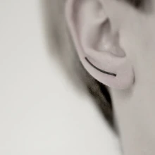 Timlee E030, новинка, стильные металлические серьги-гвоздики в стиле панк, с надписью, для женщин и девушек, клипсы для ушей