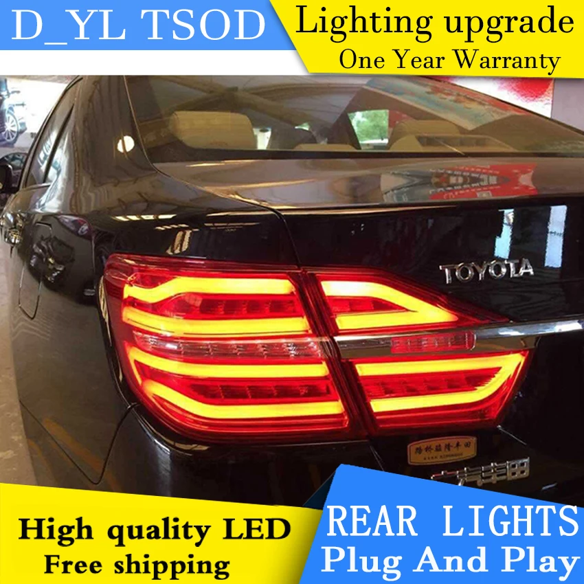 Car Styling Tail light Accessories for Toyota Camry LED Taillights 2015