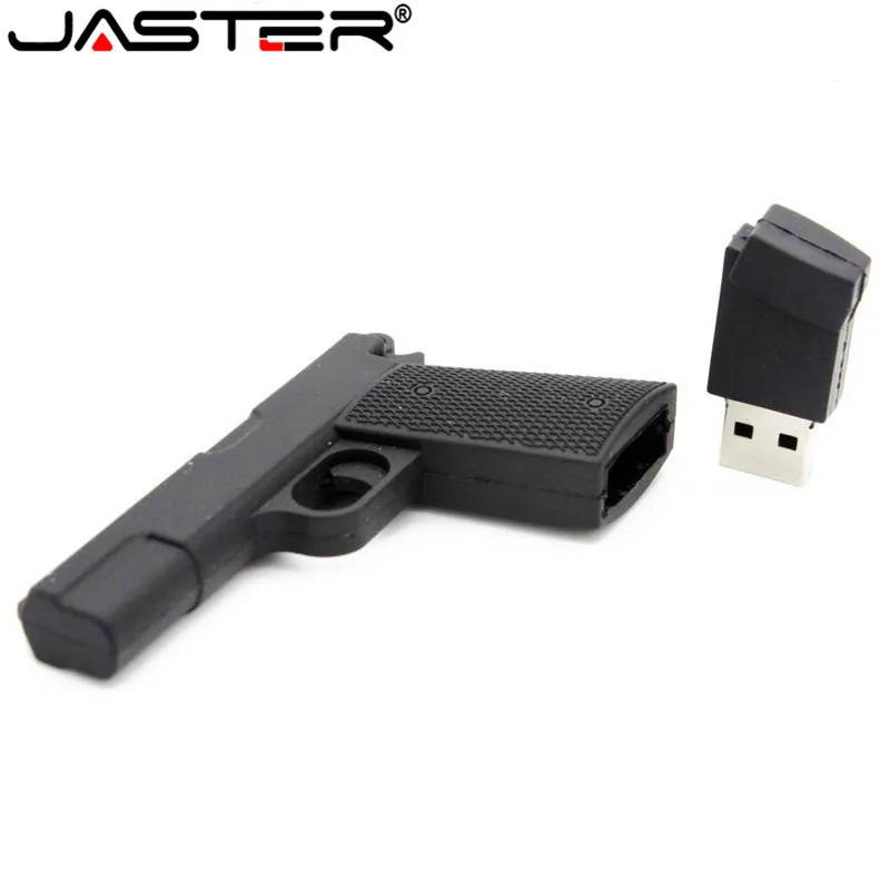 JASTER submachine gun usb флэш накопитель Флешка 4 ГБ 8 16 32 64 handgun ak47 2 0 мультяшный пистолет
