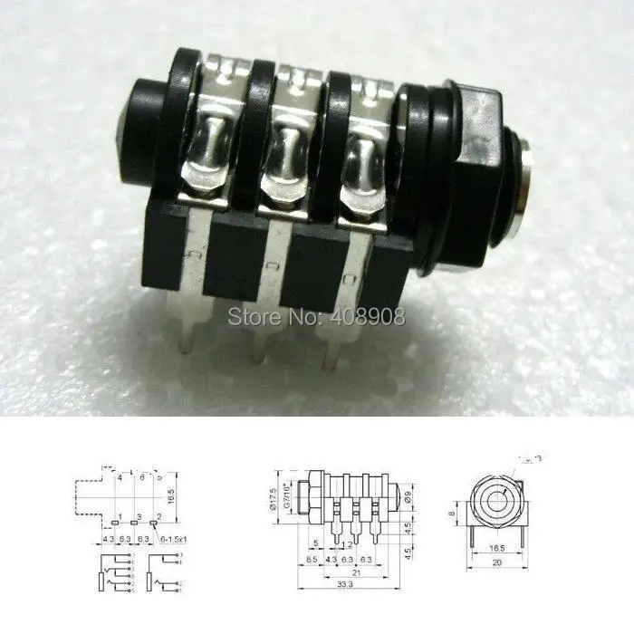 Compare Prices on 6.35mm Stereo Jack- Online Shopping/Buy ... 1 4 quot stereo jack guitar wiring 