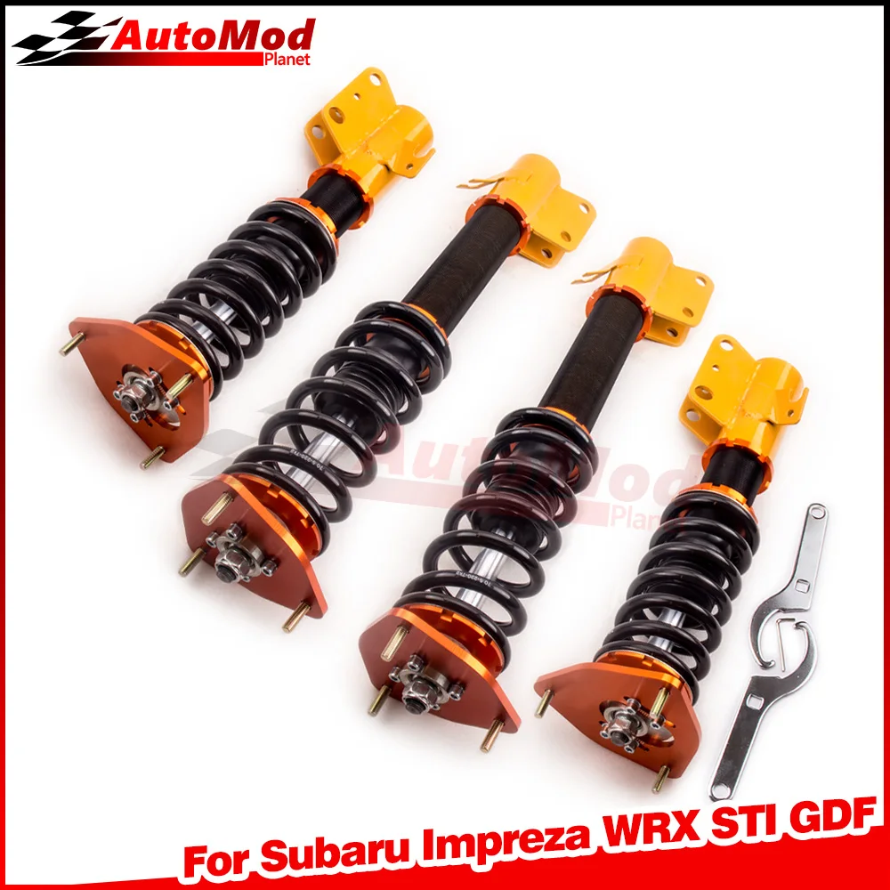 For Subaru Impreza WRX STI GDF Coilovers Non Adjustable Damper Absorber