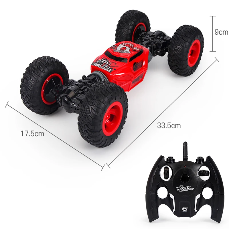 Beiens RC автомобиль детская игрушка 4WD скалолазание Автомобиль 2,4G Радио пульт дистанционного управления автомобиль двухсторонний внедорожник игрушки rc дрейф подарок на день рождения