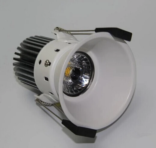 

DHL Free shipping 10W/15W Warm White/White/Cold White Dimmable Recessed LED Ceiling Down Light +led driver CE/ROHS Certificate