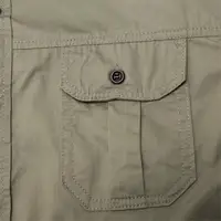Fredd Marshall New Mens Military Shirt Men Short Sleeve Cargo Shirts 100% Cotton Casual Solid Shirt Male Pocket Work Shirt 55889 - Image 5