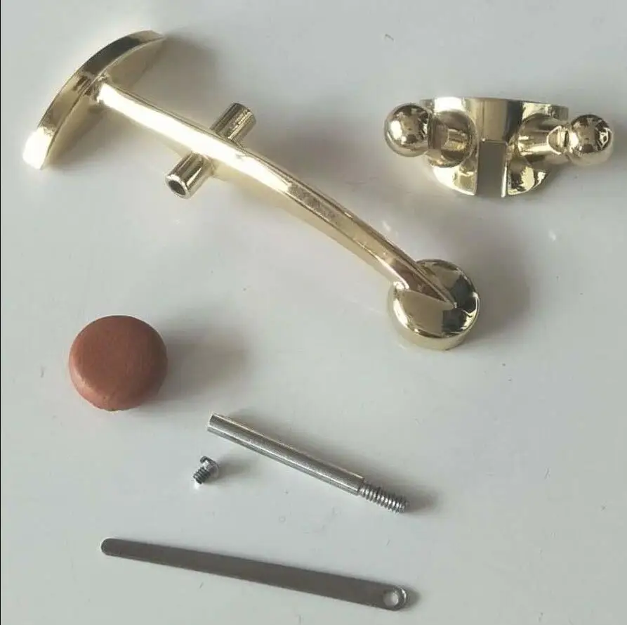 

Baritone Sax neck keys rod screw + flet spring +pad Good material sax parts
