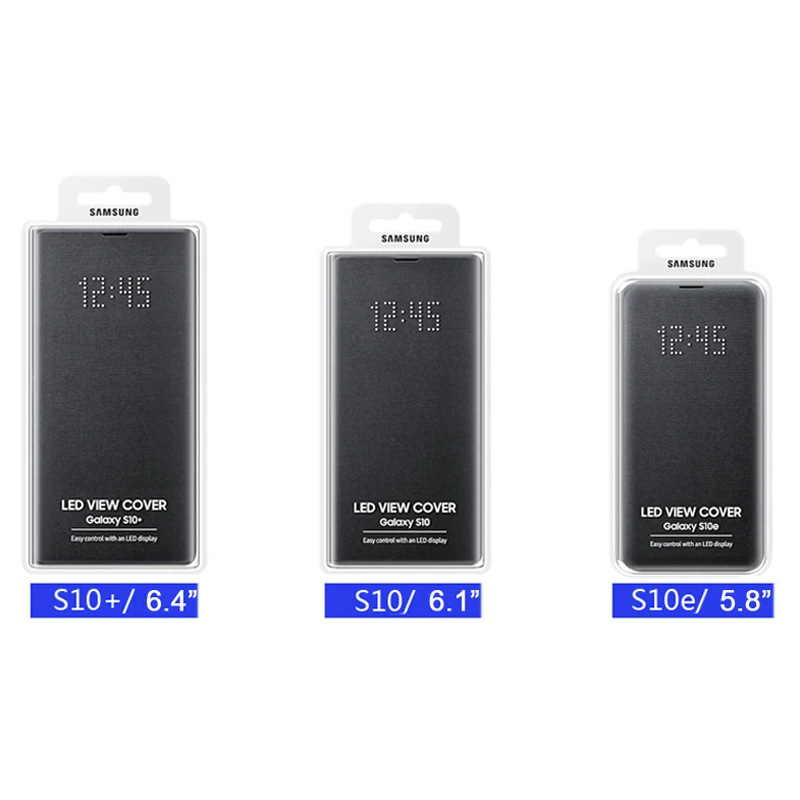 Samsung светодиодный Обложка Smart Cover чехол для телефона для samsung Galaxy S10 SM-G9730 S10X SM-G9700 S10 E S10E S10Plus G9750