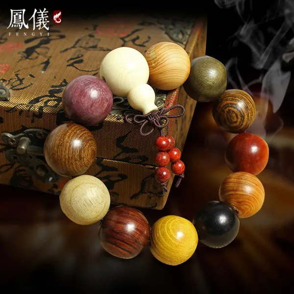 Натуральный тибетско-буддистские браслеты Будды для мужчин четки натуральный браслет с бусинами ручной работы браслет с орнаментом деревянные бусы буддистские Для женщин
