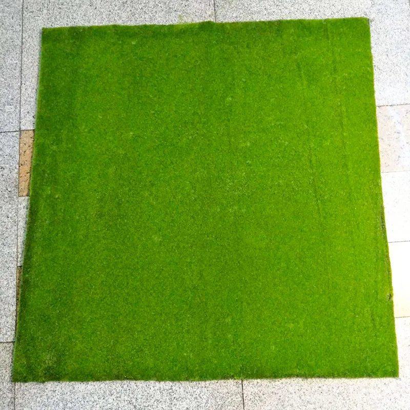 

Artificial Grass Carpet Real Touch Artificial Plants Lawn Moss Fake Grass Mat House Decor 50*50CM