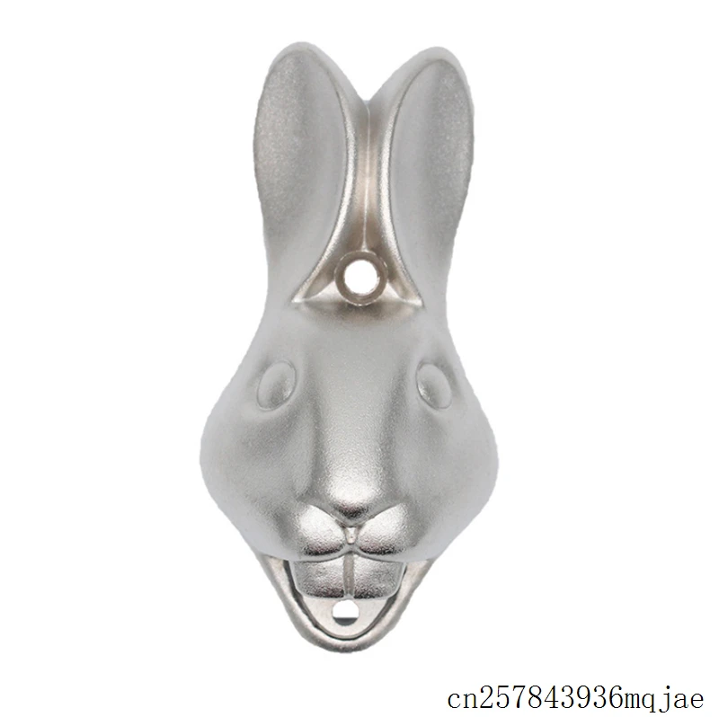 50pcs Rabbit Teeth Bottle Opener Wall Mount Beer Openers with Fixing Screws Stainless Steel | Дом и сад